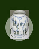 Bing & Grøndahl Blåmalet Musselmalet Vase No 671