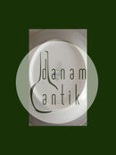 Bing & Grøndahl Blåmalet Musselmalet Riflet Kagetallerken