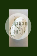 Bing & Grøndahl Saksisk Blomst, Håndmalet Stort Ovalt fad