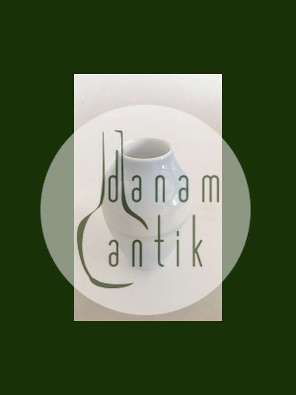 Bing & Grøndahl Vase No. 500/5012 med Sø og Ø Motiv