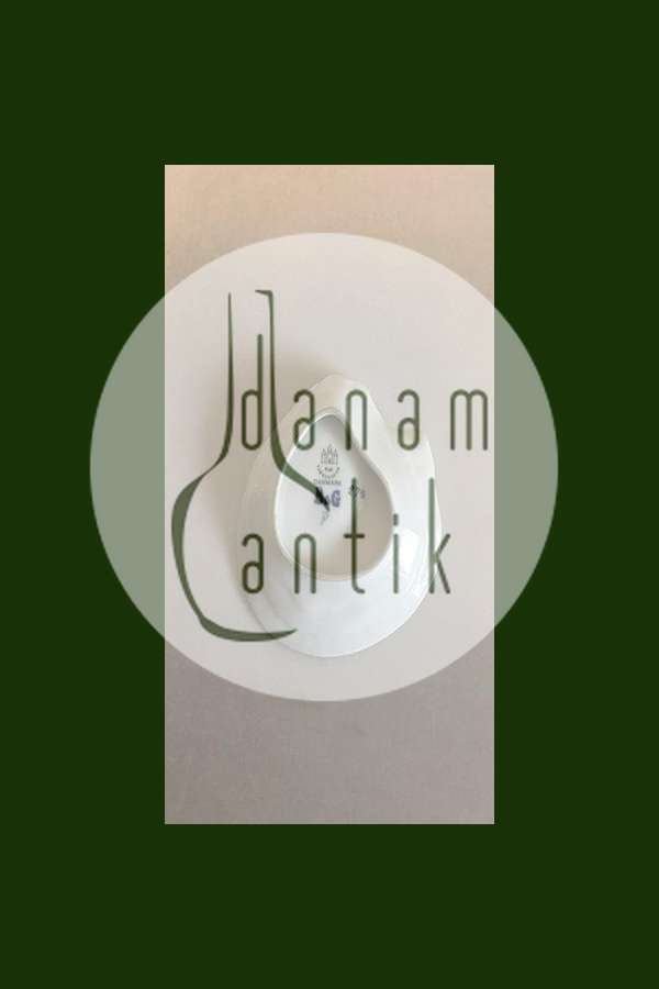 Bing & Grøndahl Art Nouveau Lille Østersformet assiet No 278 PMN