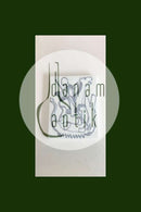 Bing & Grøndahl Vægrelief/Flise Mærket "STEN" (Sten Lykke Madsen) PMN