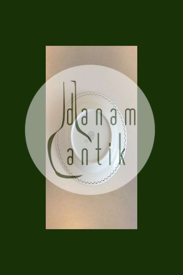 Bing & Grøndahl Måge med Guld Desserttallerken med gennembrudt kant No 323.5