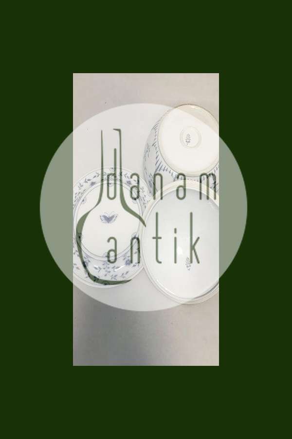 Bing & Grøndahl Sommerfugl Terrin med underfad