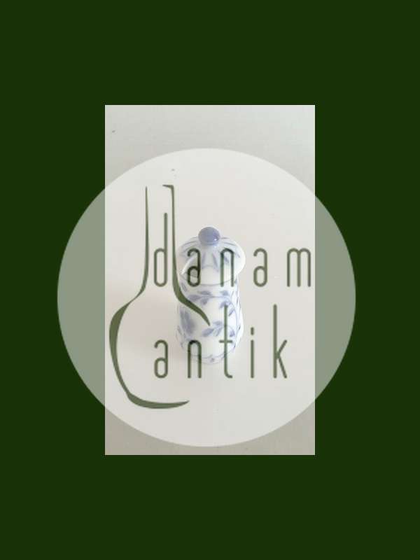 Bing og Grøndahl Sommerfugl Sennepskrukke med Låg No. 52C