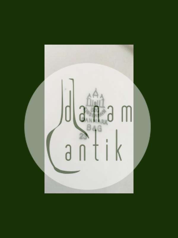 Bing og Grøndahl Sommerfugl Dyb Tallerken No. 23