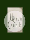 Bing & Grøndahl Saksisk Blomst, Hvid Middagstallerken No 25