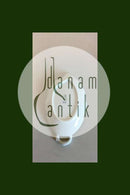 Bing & Grøndahl Saksisk Blomst, Håndmalet Lille Bladformet Kagefad