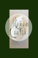 Bing & Grøndahl Saksisk Blomst, Håndmalet Stort Ovalt fad