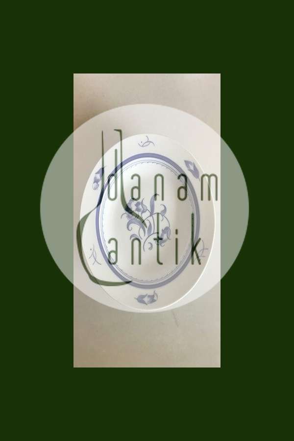 Bing & Grøndahl Jubilæumsstel / Blå Nellike Kageopsats