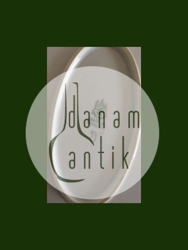 Bing & Grøndahl Løvfald Ovalt Fad No 16