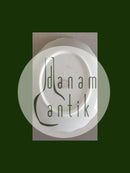 Bing & Grondahl Cake Plate with Flower Decoration and Goldrim.