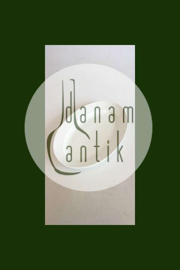 Bing & Grøndahl Elegance, Creme Ovalt fad No 16