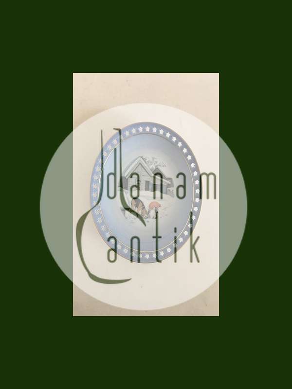 Bing & Grøndahl Harald Wiberg Julestel Kagetallerken No. 3502/616