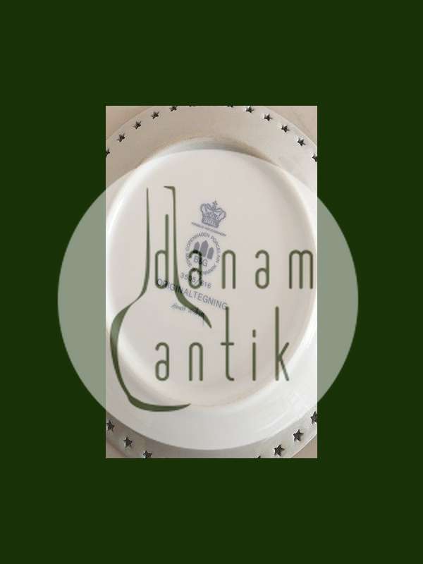 Bing & Grøndahl Harald Wiberg Julestel Kagetallerken No. 3505/616