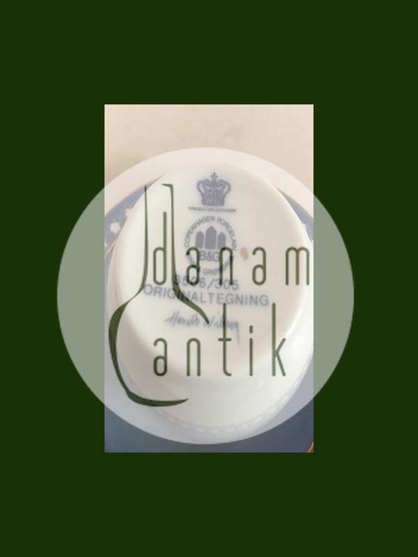 Bing & Grøndahl Harald Wiberg Julestel Kaffekop med Underkop No. 3506/305