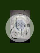 罕见的Bing和Grondahl新艺术风格深盘，来自Hejre Set 1886-1889。