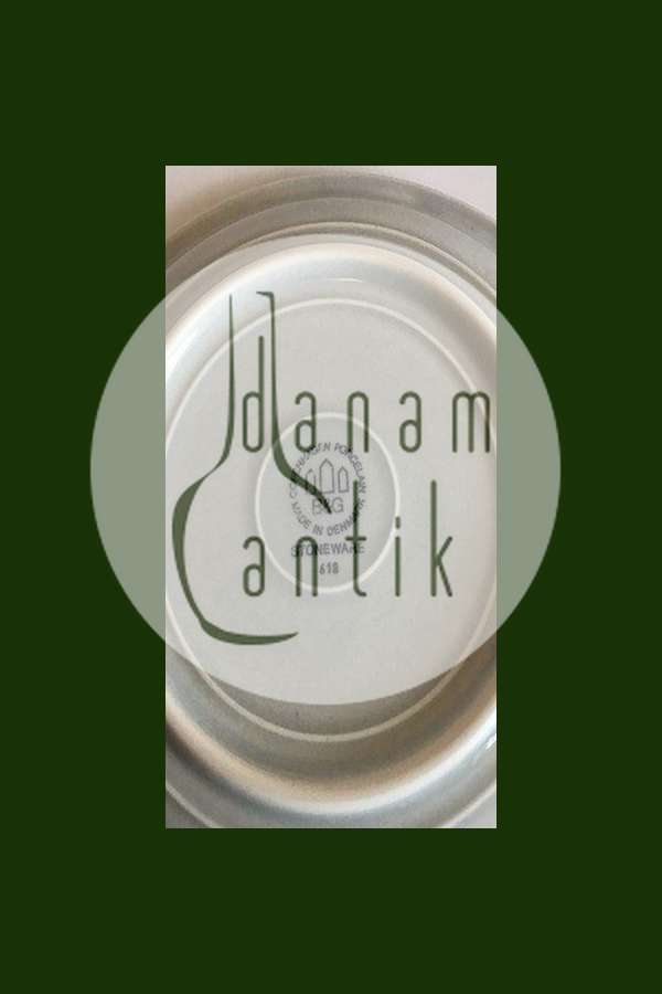 Bing & Grøndahl Stentøj Columbia Tallerken No 618