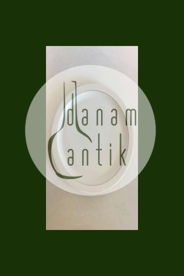 Bing Grondahl 釉面石器 "Coppelia "圆盘 No 304