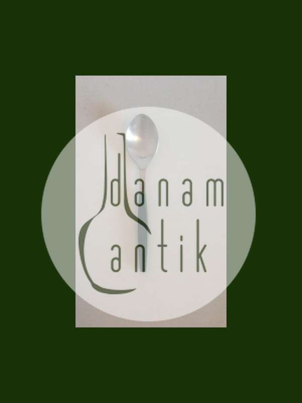 Georg Jensen Stainless Grøn Strata Spiseske