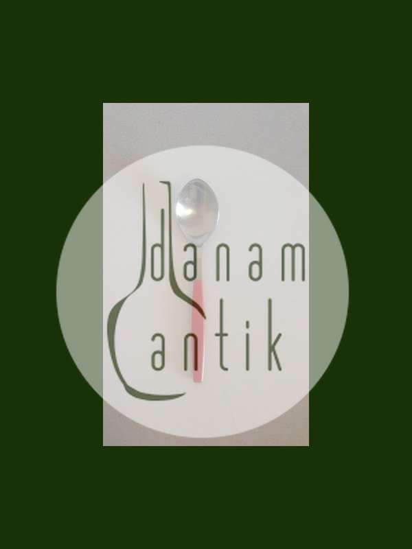 Georg Jensen Stainless Rød Strata Spiseske