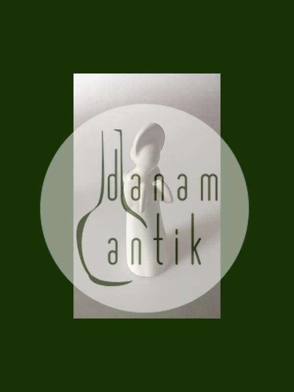 Royal Copenhagen Blanc de Chine Engel Figurine