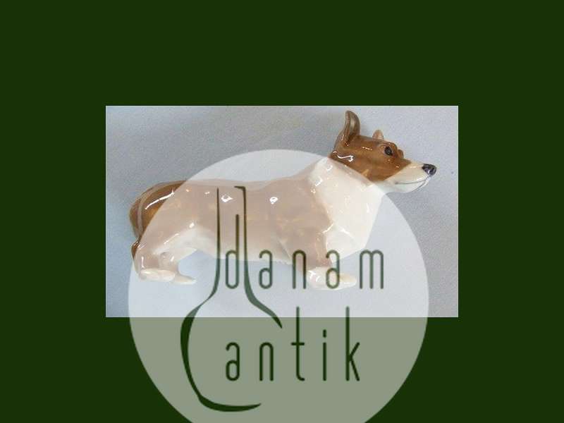 ロイヤルコペンハーゲン フィギュリン コーギー 犬 置物