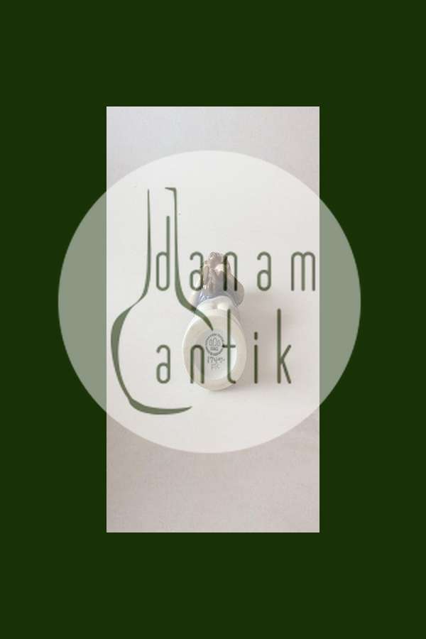 Bing og Grøndahl Figur - Dreng der holder en hund/Ole No. 1747