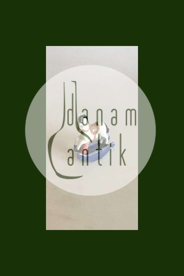 Bing & Grøndahl Julefigur af Gyngehest No 143 PMN