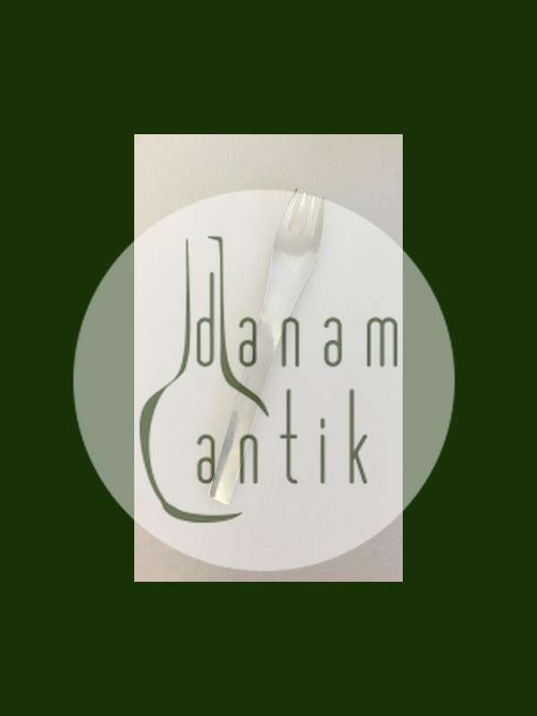 Georg Jensen Stainless 'Blå Haj' Spisegaffel