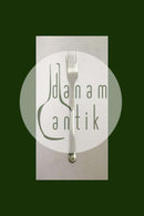 Georg Jensen不锈钢 "Copenhagen Line, Mat "蛋糕叉