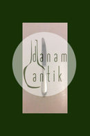 Georg Jensen Mitra Mat Stainless Spisekniv kort skaft, langt blad