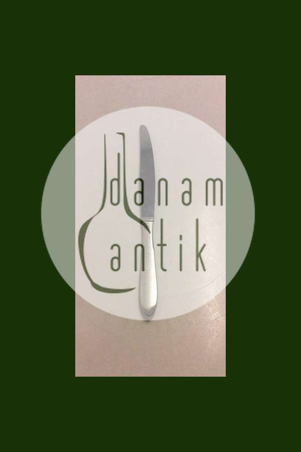 Georg Jensen Mitra Mat Stainless Spisekniv kort skaft, langt blad