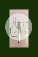 Georg Jensen Mitra Mat 不锈钢午餐刀，长柄，短刃，带烤架插件