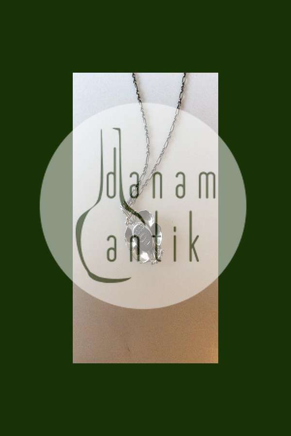 Georg Jensen Sterling Sølv Årssmykke vedhæng 2000