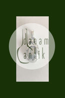 Georg Jensen 1997 ラブラドライト・ストーン付スターリングシルバー製イヤーペンダント