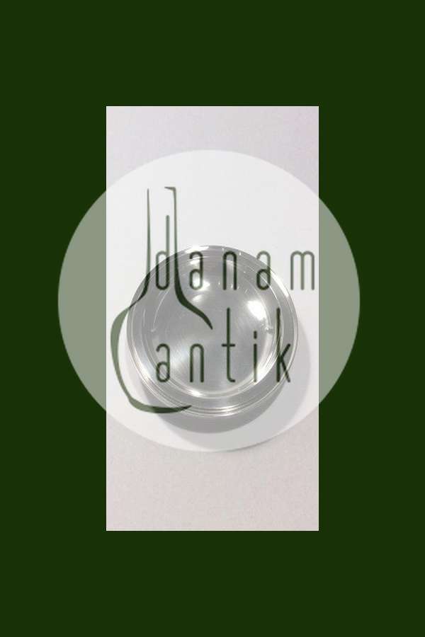 Georg Jensen Sterling Sølv Pyramide Glas bakke / Nøddeskål no 600A