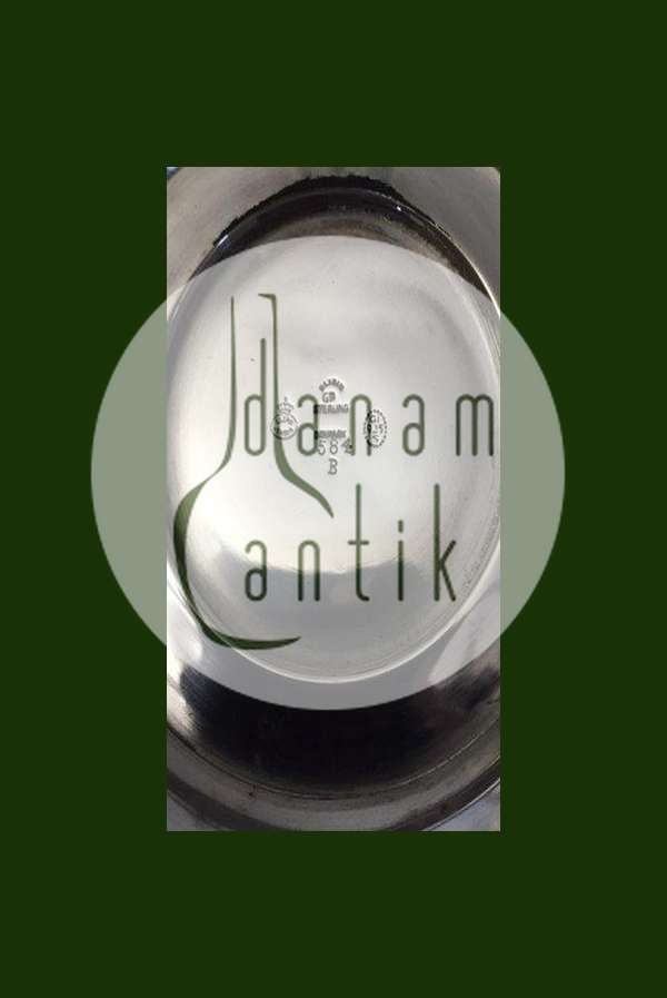 Georg Jensen Stor Skål i Sterling Sølv af Gustav Pedersen No 584B