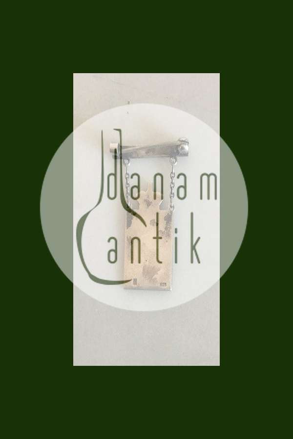 Georg Jensen Kongemærke i Sterling Sølv, 1870-1940