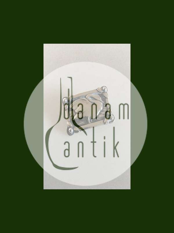 Georg Jensen Sølv Broche No 213 med Svane