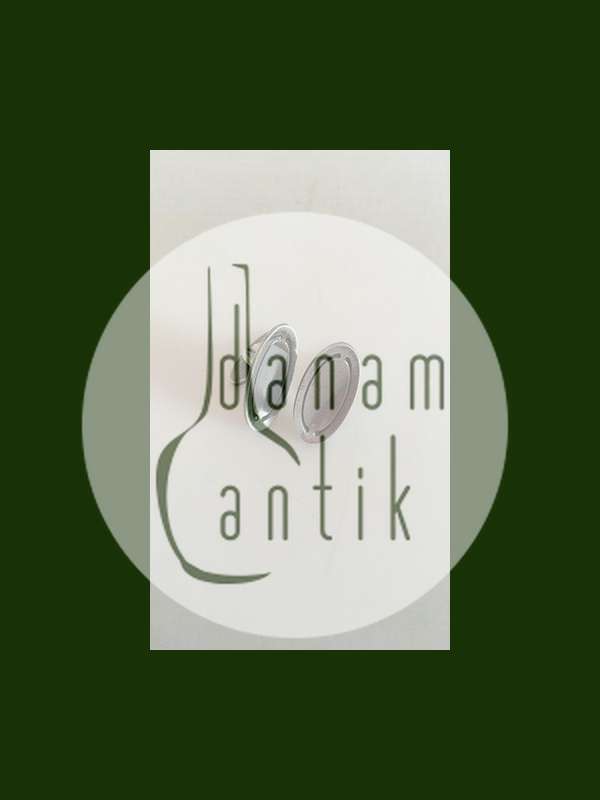 Georg Jensen Sterling Sølv Ovale Manchetknapper No 75A