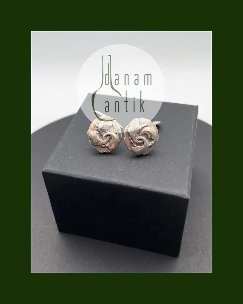 Georg Jensen Sterling Sølv Manchetknapper No 65