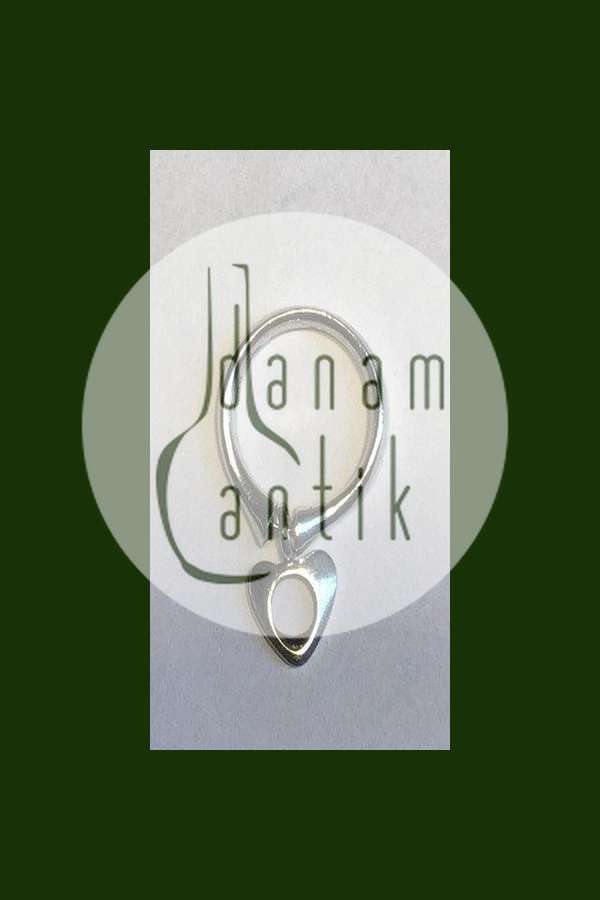 Georg Jensen Sterling Sølv Ring med hjerte No 246