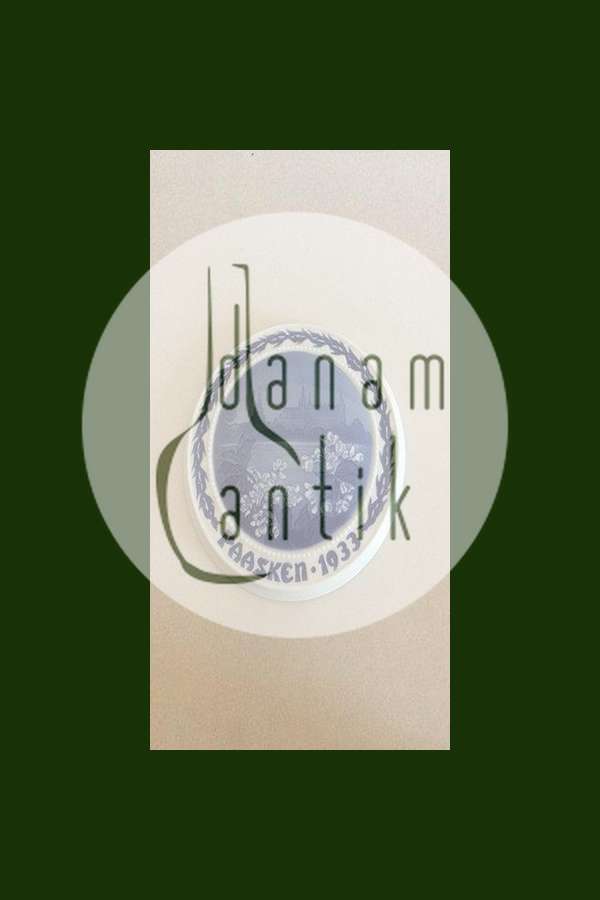 Bing & Grøndahl Påskeplatte fra 1933