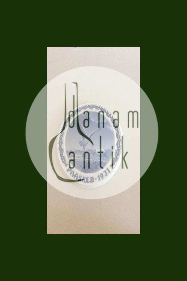 Bing & Grøndahl Påskeplatte fra 1931