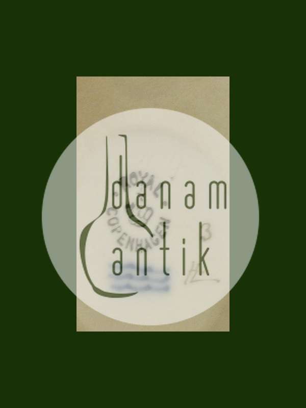 Royal Copenhagen Silhouette Flora Danica Royalty platte Dronning Louise No RC-S2