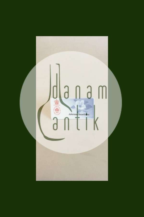 Bing & Grondahl Dealer Advertising Sign "Julerose/Snowflower"