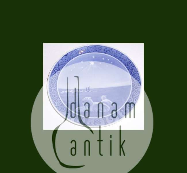 Royal Copenhagen Kgl Juleplatte 1918