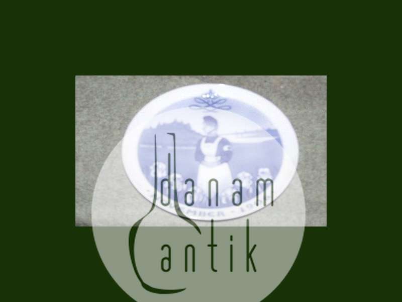 Royal Copenhagen Mindeplatte fra 1906 RC-CM65