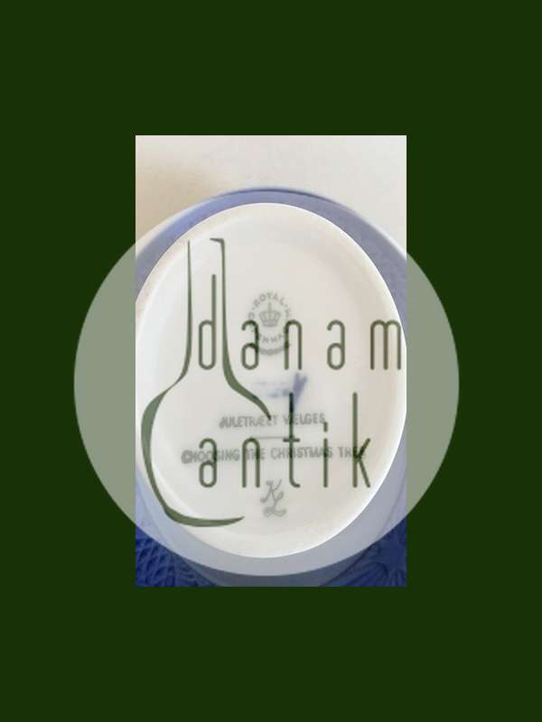 Royal Copenhagen Julekop fra 1979